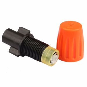 Orange Five Outlet Adjustable Atomizing Sprinkler With 1/2'' Thread Connector