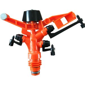 3/4'' Efficient Irrigation Full Impact Sprinklers Water Saving 3 Ways Nozzle
