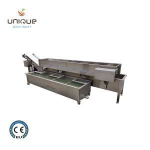 Zibounique 5900*1760*1600 mm Mung Bean Sprout Husk Removing and Skin Peeling Machine