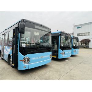 6.6m Battery Electric Buses Electric Transit Buses 24 Seater For Public