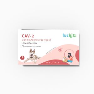 Luckit Canineadenovirus type 2 CAV-2 PET DOG Test Kit Fast Reaction Rapid Class
