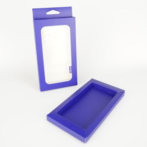 2025 New Design Custom Phone Case Box Packaging Slide Out Drawer Box With Paper