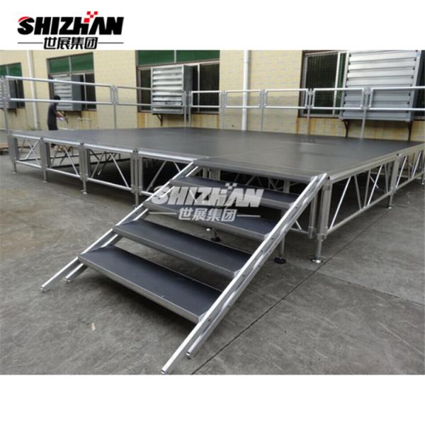 Quality Easy Install Podium Aluminum Stage Platforms Dancing Lighting Booth Truss wholesale