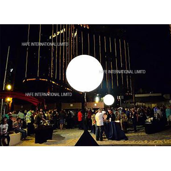 Quality Moon Balloon Event Space Lighting , 1.6 M Waterproof Led Wedding Lights Banquet Hall Lighting wholesale