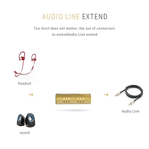 AUX 3.5mm Audio Extension Cable