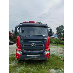 China SYM5460THBF 60m Heavy Equipment Concrete Boom Pump for Construction Truck Mounted Pump on sale