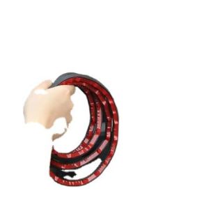 Black Rubber U Shape Trim-Lock Plastic Vinyl Edge Trim Molding with Steel Belt