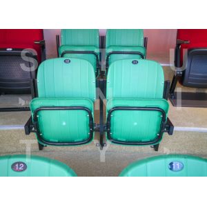 Auto Tip-Up PP Plastic Riser Mounted Foldable Stadium Seats
