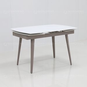 Modern Home 1.1CBM SS Steel Furniture 4 Seater Extendable Dining Table Set