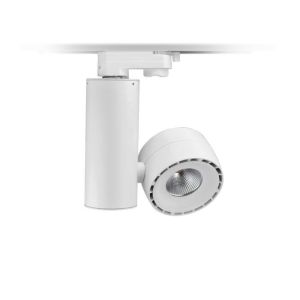 IP20 15W LED Ceiling Track Lights 90Ra Lifud Driver 60 Degree with 3 Wires