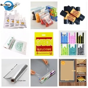 Disposable Poly Aprons on Roll or Flat Pack Light Weight Sleeveless PE Aprons