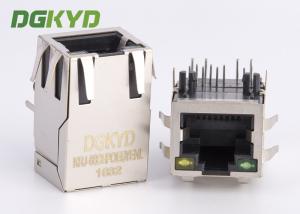 PoE RJ45 Ethernet Connector side entry tab up 100Mb rj45 modular jack customized