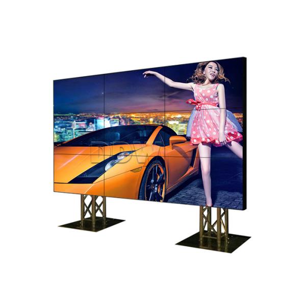 Portable 4k HD LCD Video Wall Trade Show Displays 60Hz 230W Customized module