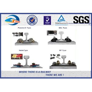 TUV OEM Rail Fastening System With 60Si2MnA HDPE Rubber Material