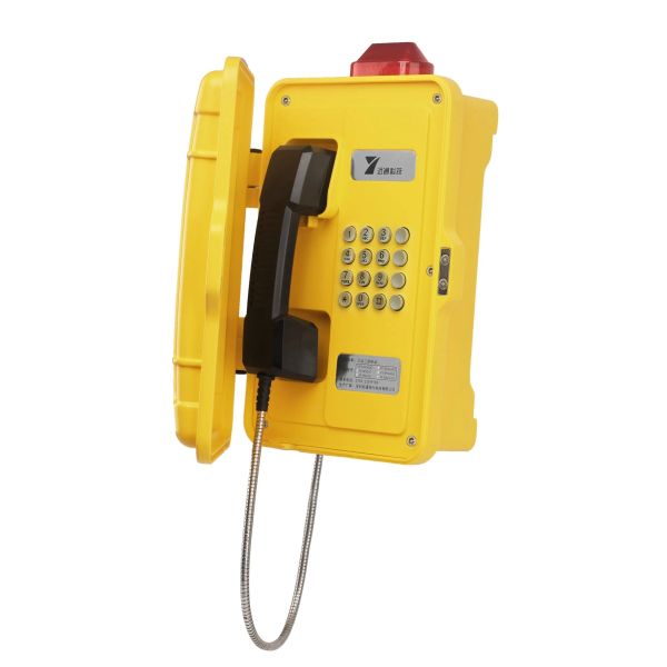 Quality Industrial Weatherproof Telephone with Full Duplex Analog VoIP/SIP/Analog and Industrial Grade Silicone Keypad wholesale