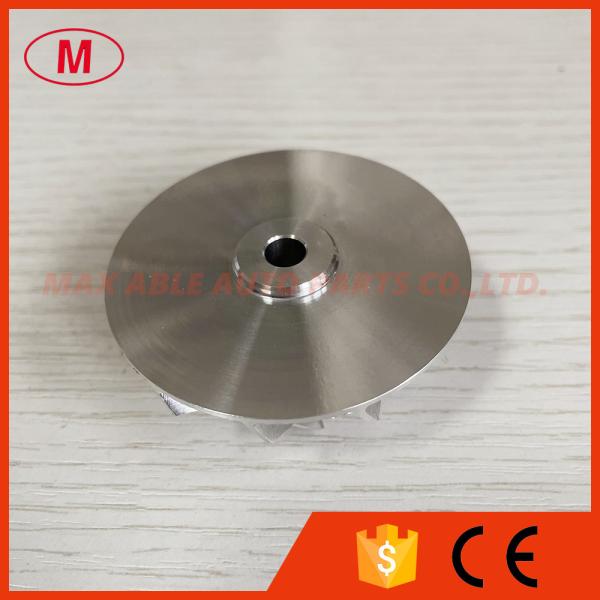 GT35 forward 38.20/55.50mm 6+6 blades turbocharger milling/aluminum 2618/billet compressor wheel