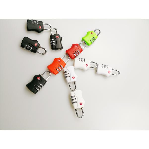 Heart Shape TSA Recognized Locks , Authorised PC Travel Combination Padlock For