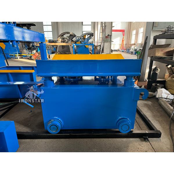 10 ton auto hydraulic decoiler with car