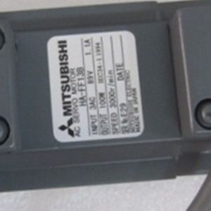 Mitsubishi 100W AC SERVO MOTOR HA-FF13 Input 3AC 89V 1.1A New in stock