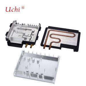 China Liquid Cold Plate For Compact Structure For Epoxy-Bonded Copper Tube on sale