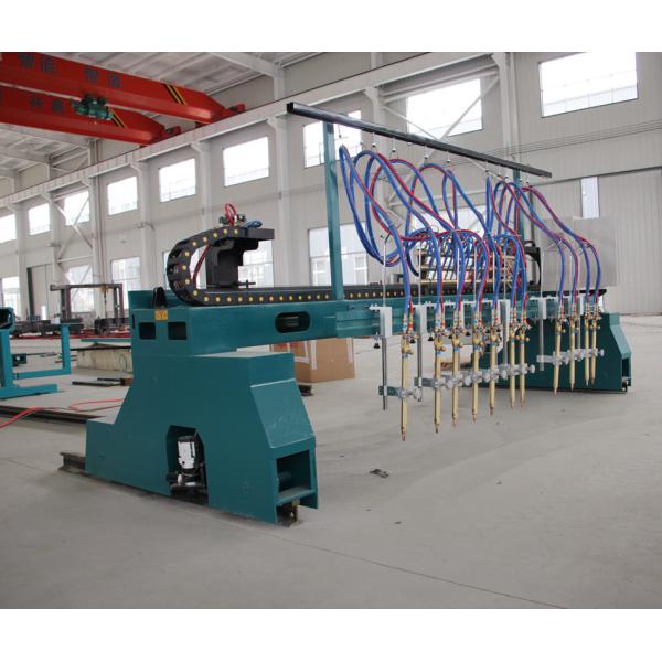 Carbon Steel CNC Cut Machine Multi Torches Heavy Duty 5KW 200mm