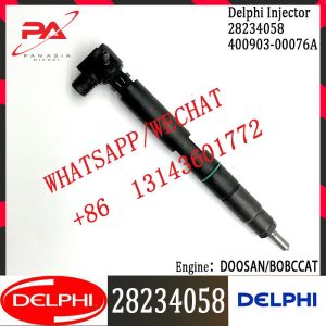 Diesel Fuel Common Rail Injector 28234058 400903-00076A For DOOSAN 1.8 Excavator