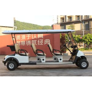 4 Wheel Custom Color 6 Passenger Golf Electric Cart Powered By Lead Acid
