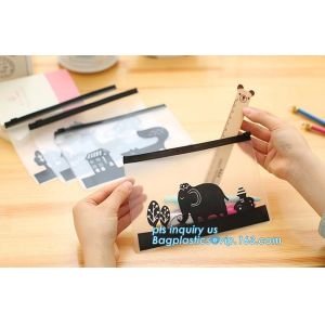 Cheap For Document or Swimwear pp plastic zip lock bag, zipper frosted PVC underwear packaging bag, slider k waterproof for sale