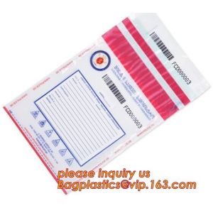 Steb Plastic Money Pe Bank Deposit Coin Security Pouch Bags With Seal For Cash