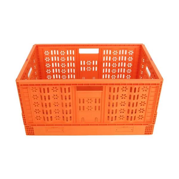 PE/PP Material Stackable Folding Storage Box for Practical and Space-saving