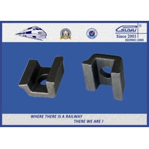 Custom made Oxide Black Rail Clips For Railway Fastening System
