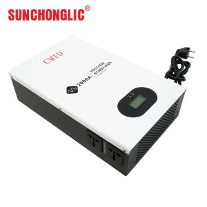 2000w 220v AC Single Phase Voltage Stabilizer LED Display 2kw Voltage Stabilizer