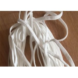 Disposable Mask Elastic Ear Loop 3.2mm Or 3.5mm Raw Materials Plain Type
