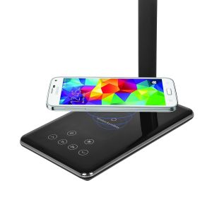 latest LED table lamp wireless charger,multi-function led lamp wireless charger