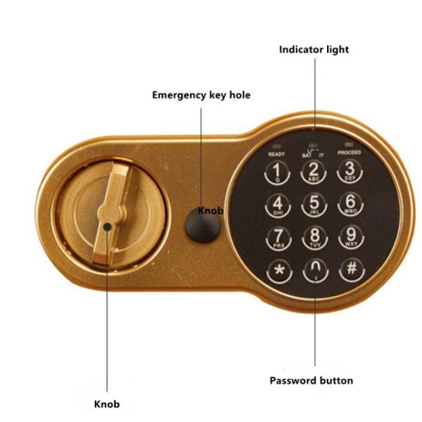 Powder Coating Surface Electronic Door Safe Box