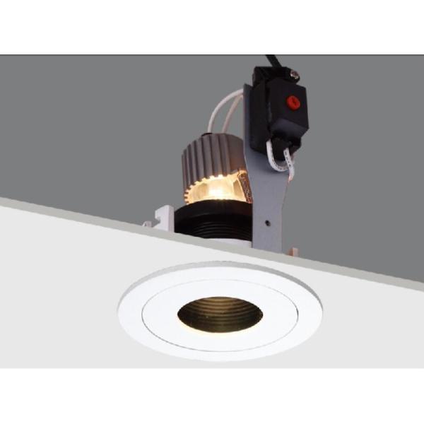 Quality Fixed Classic GU10 Round Recessed LED Downlight CE Standard 230v 50Hz 95 * 108mm wholesale