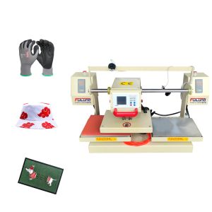heat transfer semi automatic heat press machine for T Shirt Apparel