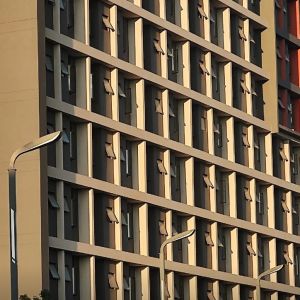 Pre Engineering Steel Structure High Rise Building Multistory Steel Frame