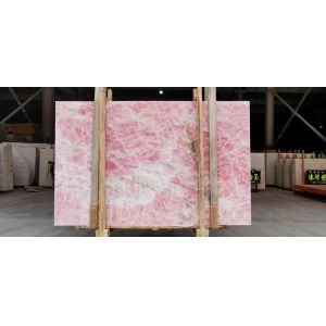 China Custom Straight Wooden Onyx Marble Slab 18-30mm Thickness on sale