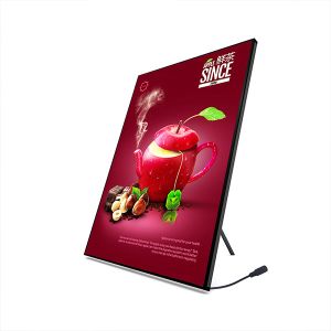 Motioned Rotating Frameless Outdoor Backlit Sign Box 3d Logo Acrylic Material