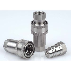 China SS 316 Stainless Steel Quick Release Couplings 1 Inch Small Size NPTF Thread on sale