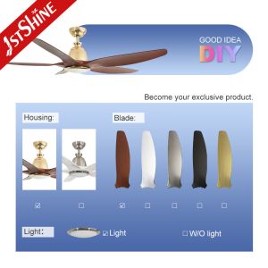 Five ABS Blades LED Ceiling Fan for Energy Saving and Lighting Solutions Service