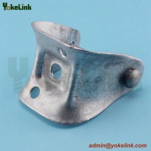 Hot dipped Galvanized Insulated Deadend Crossarm Clevis/D Bracket/D Iron