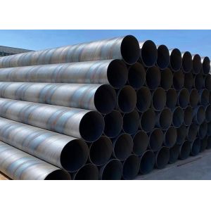 API API EN BS Standard SSAW Pipe For Wharf Construction With Welding Service