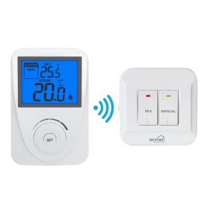 Wireless Comfortable High Temperature Digital Heating RF Room Thermostat