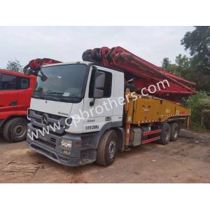 Feeding Height 1540 Used Concrete Boom Pump 49m for Send Hand Construction