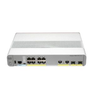 Cheap WS-C3560CX-8TC-S 8-Port Compact Switch Layer 3 - 8 X 10/100/1000 Ethernet Ports 2 SFP&amp;2GE Uplinks- Data IP Base for sale