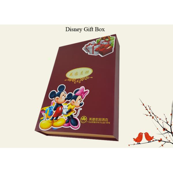 Customized Printing Manufacturer Disney Design CMYK Colors Cardboard Material Book Shape Gift Box Packaging