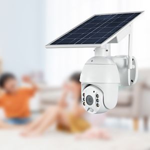 1080P LTE Cellular Home Security Camera 4G 2MP Pan And Tilt Solar PTZ Camera