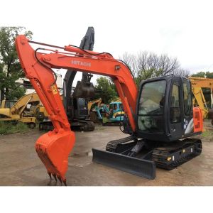 0.28m3 Bucket Capacity Hitachi ZX60 Mini Digger 6 Ton Crawler Excavator with Low